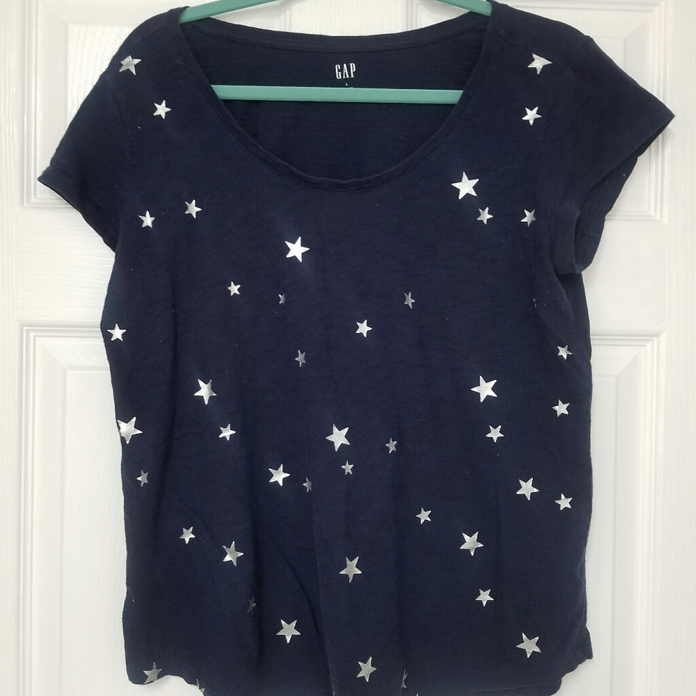 GAP Blue T-shirt with stars